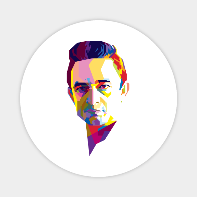 Johnny Cash Magnet by difrats